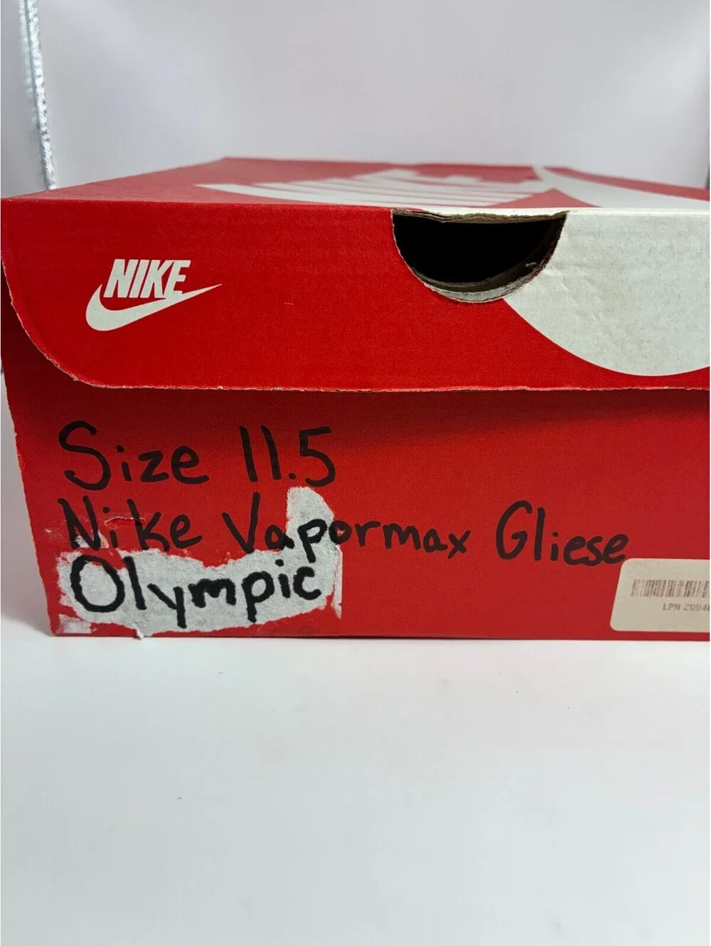 Size 11.5 - Nike Vapormax Gliese USA Midnight Navy Metallic Gold